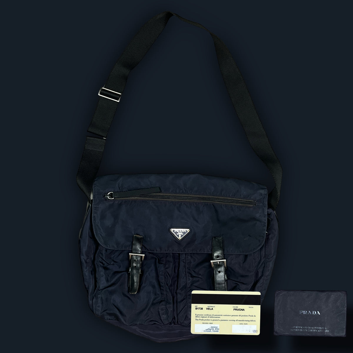 vintage Prada slingbag