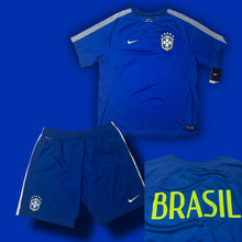 Φόρτωση εικόνας στο εργαλείο προβολής Συλλογής, vintage Nike Brasil jersey training-set 2014 DSWT {XL}
