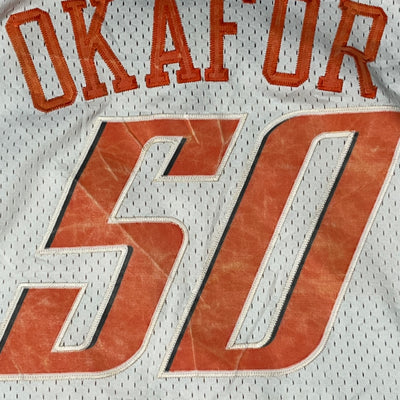 vintage Reebok Bobcats OKAFOF 50 jersey {XL}