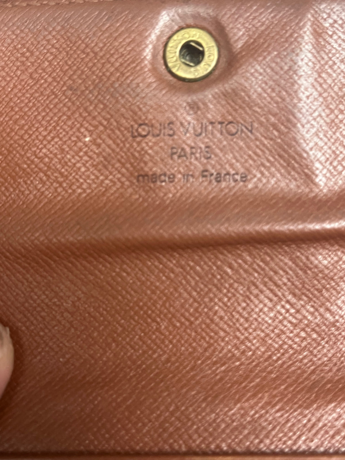 vintage Louis Vuitton wallet