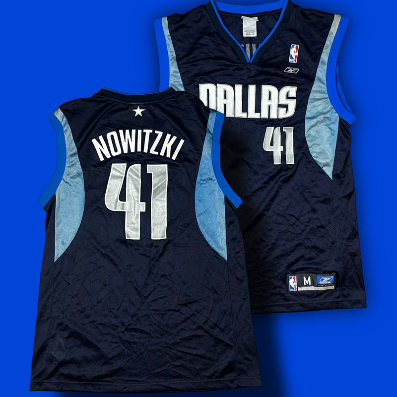 vintage Reebok Dallas NOWITZKI 41 jersey {L}