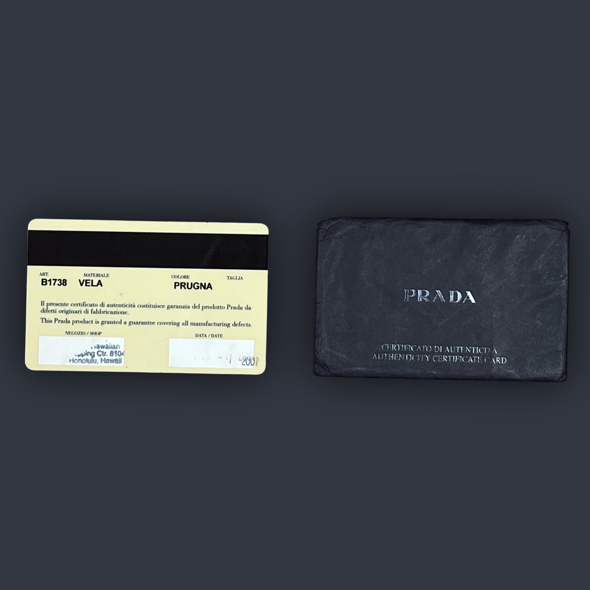 vintage Prada slingbag