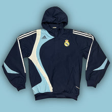 Charger l&#39;image dans la galerie, vintage Adidas Real Madrid halfzip windbreaker {M-L}
