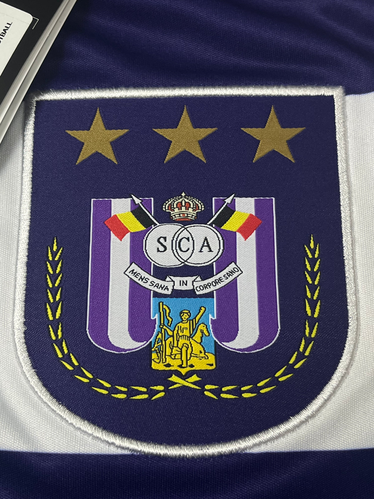 vintage Adidas RSC Anderlecht 2015-2016 home jersey DSWT {S}
