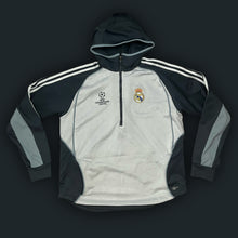 Charger l&#39;image dans la galerie, vinatge Adidas Fc Real Madrid 1/2 halfzip trackjacket
