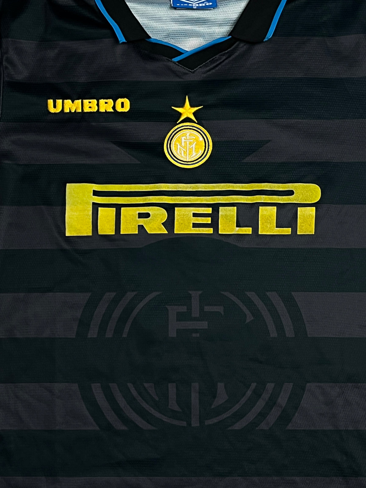 vinatge Umbro Inter Milan Ronaldo Nazario 1997-1998 3rd jersey {M}
