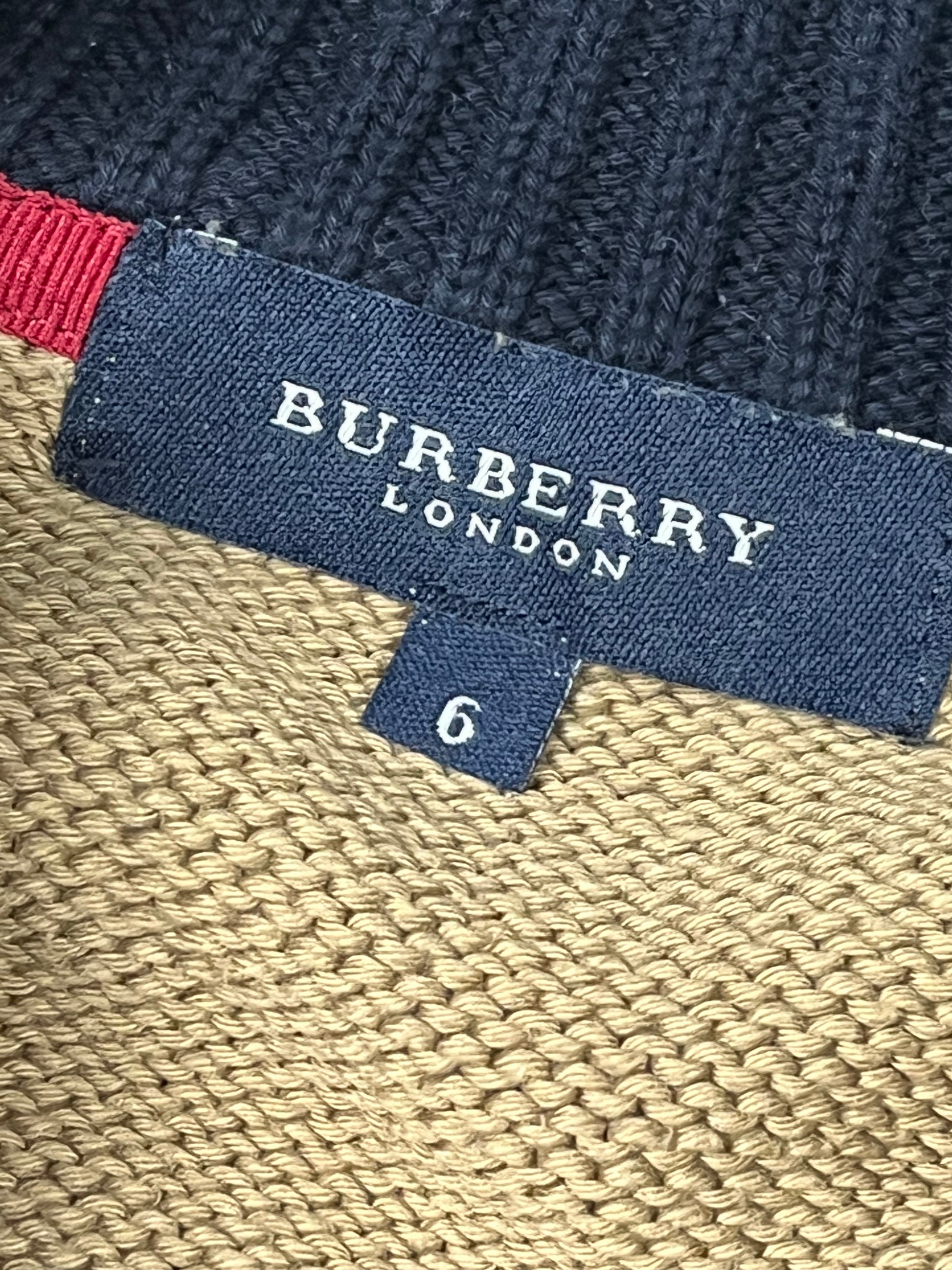 vintage Burberry sweatjacket {M-L}