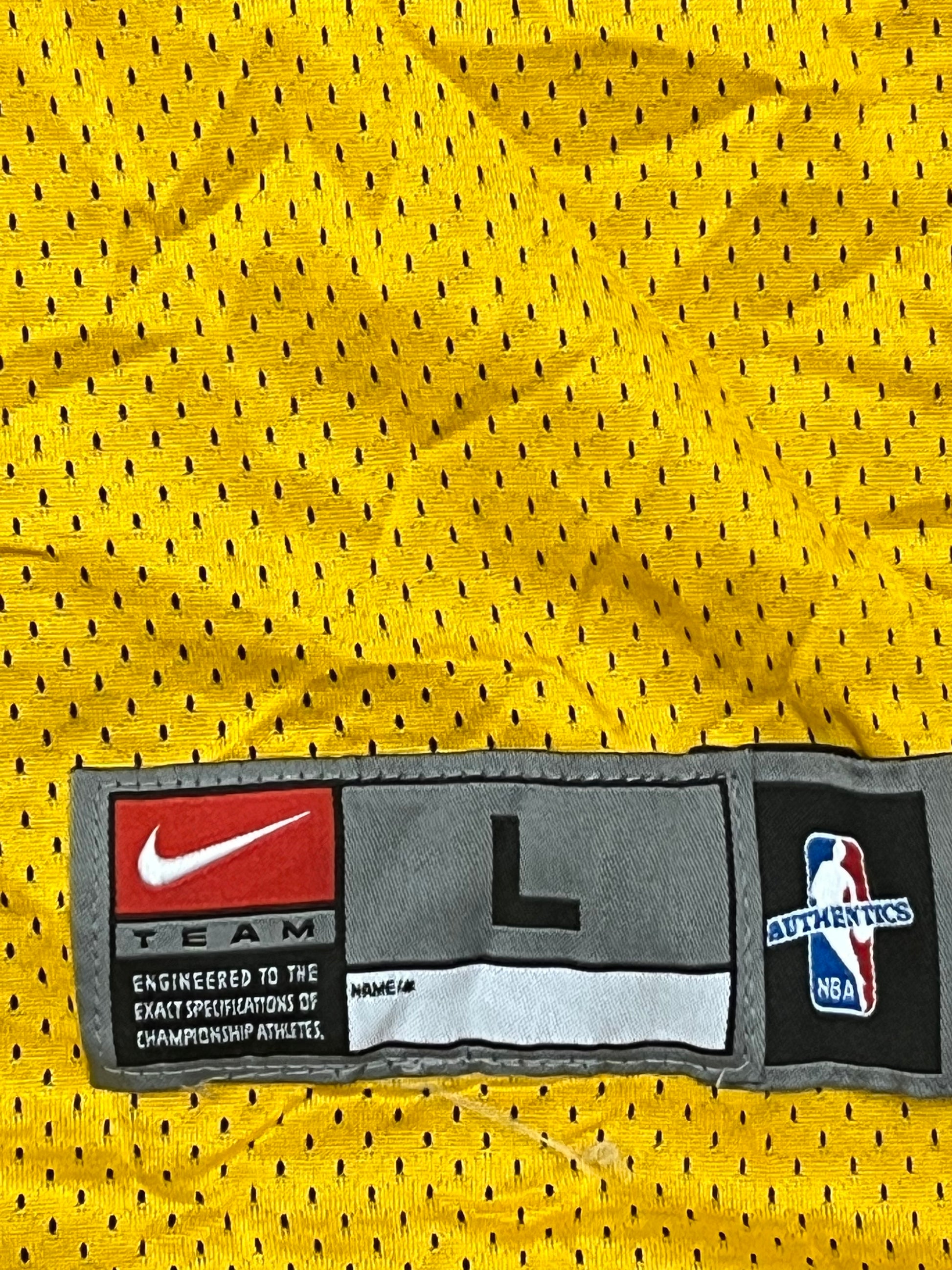 vintage KOBE BRYANT 8 Lakers reversible trainingsjersey {L}