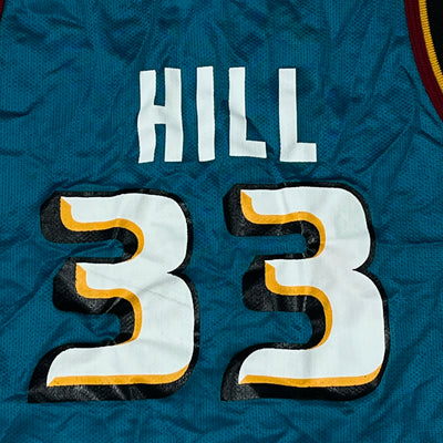 vintage Champion Pistons HILL 33 jersey {M}