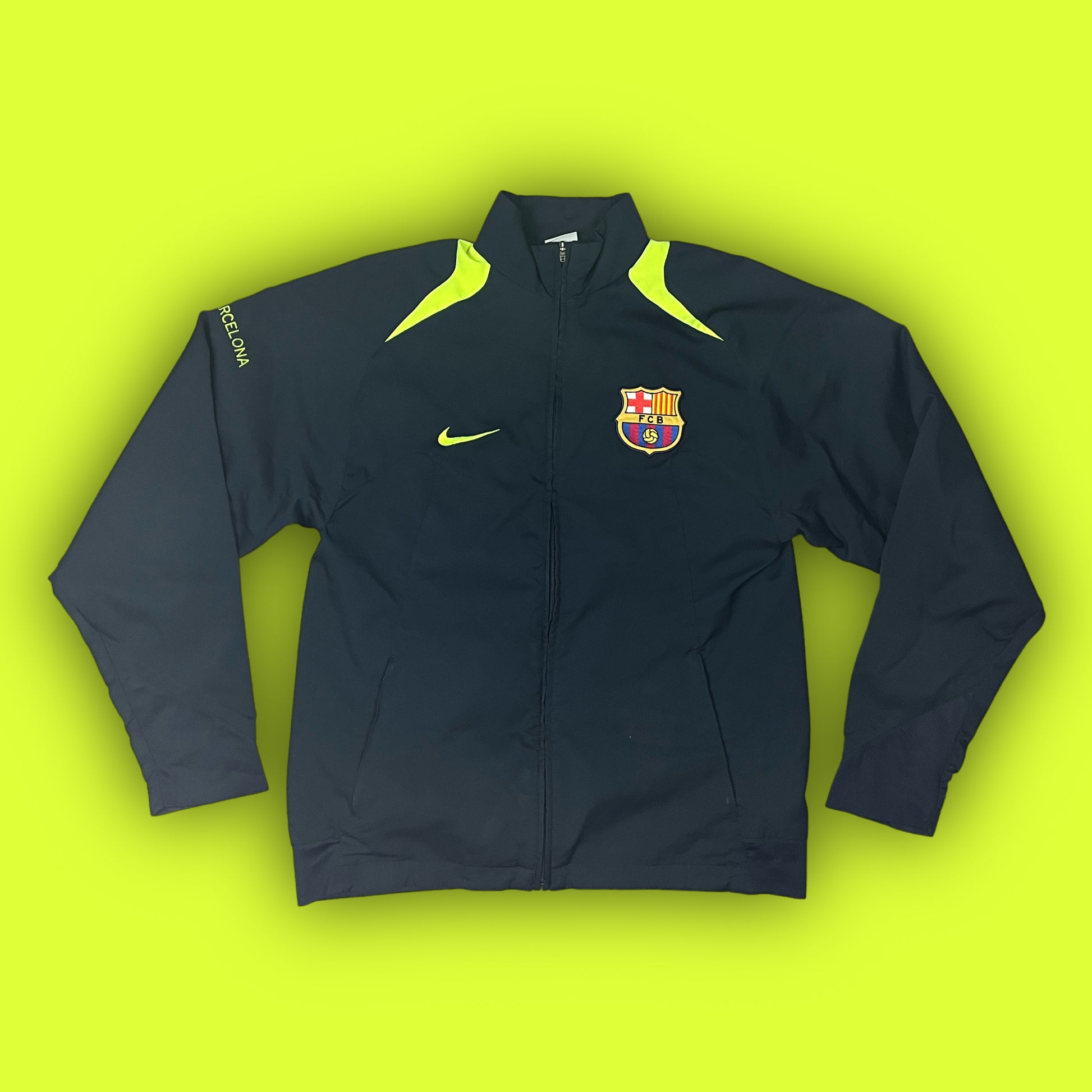 vintage Nike Fc Barcelona windbreaker