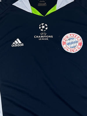 vintage Adidas Fc Bayern Munich trainingsjersey UCL {L}