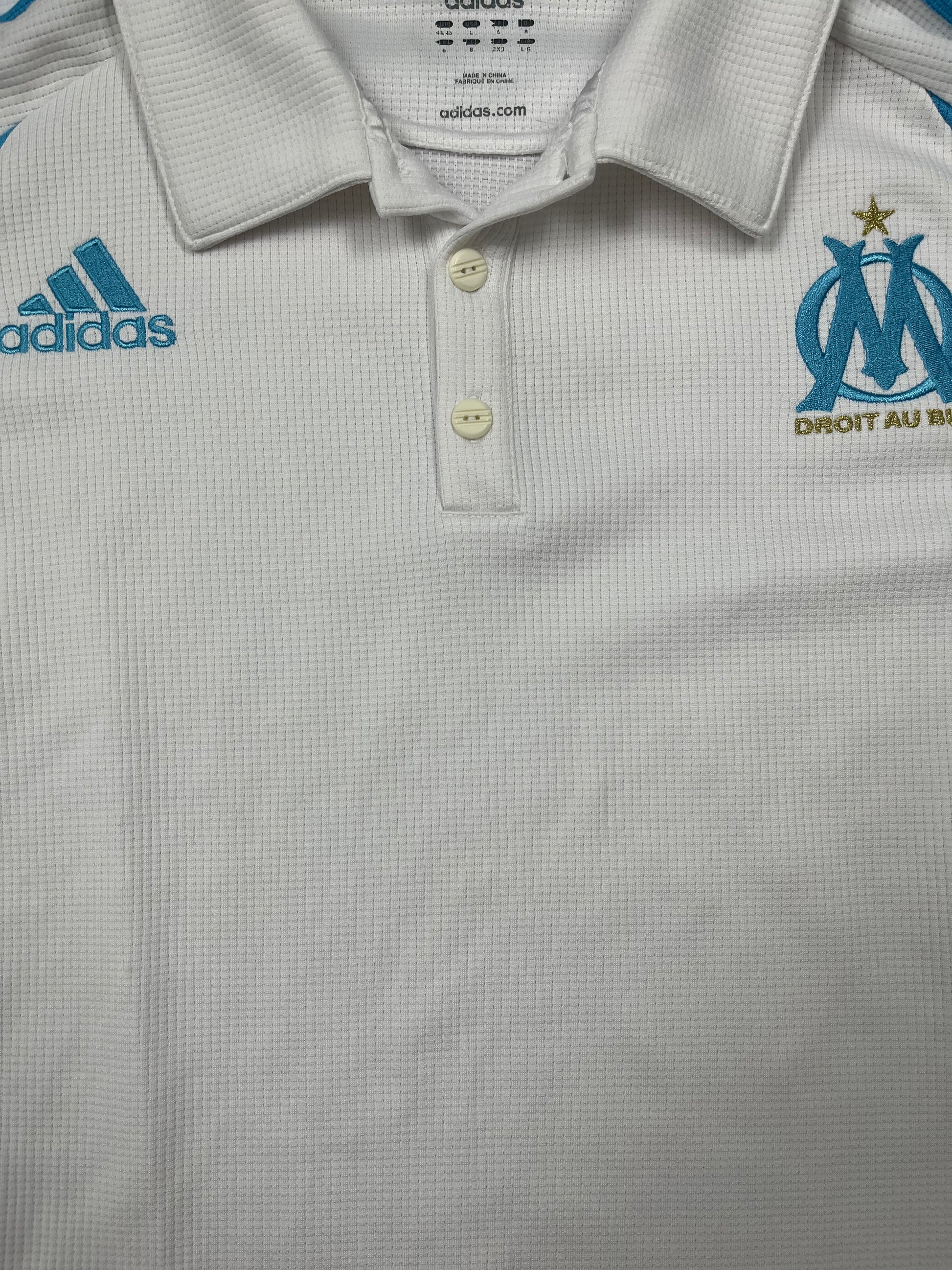 vintage Adidas Olympique Marseille polo