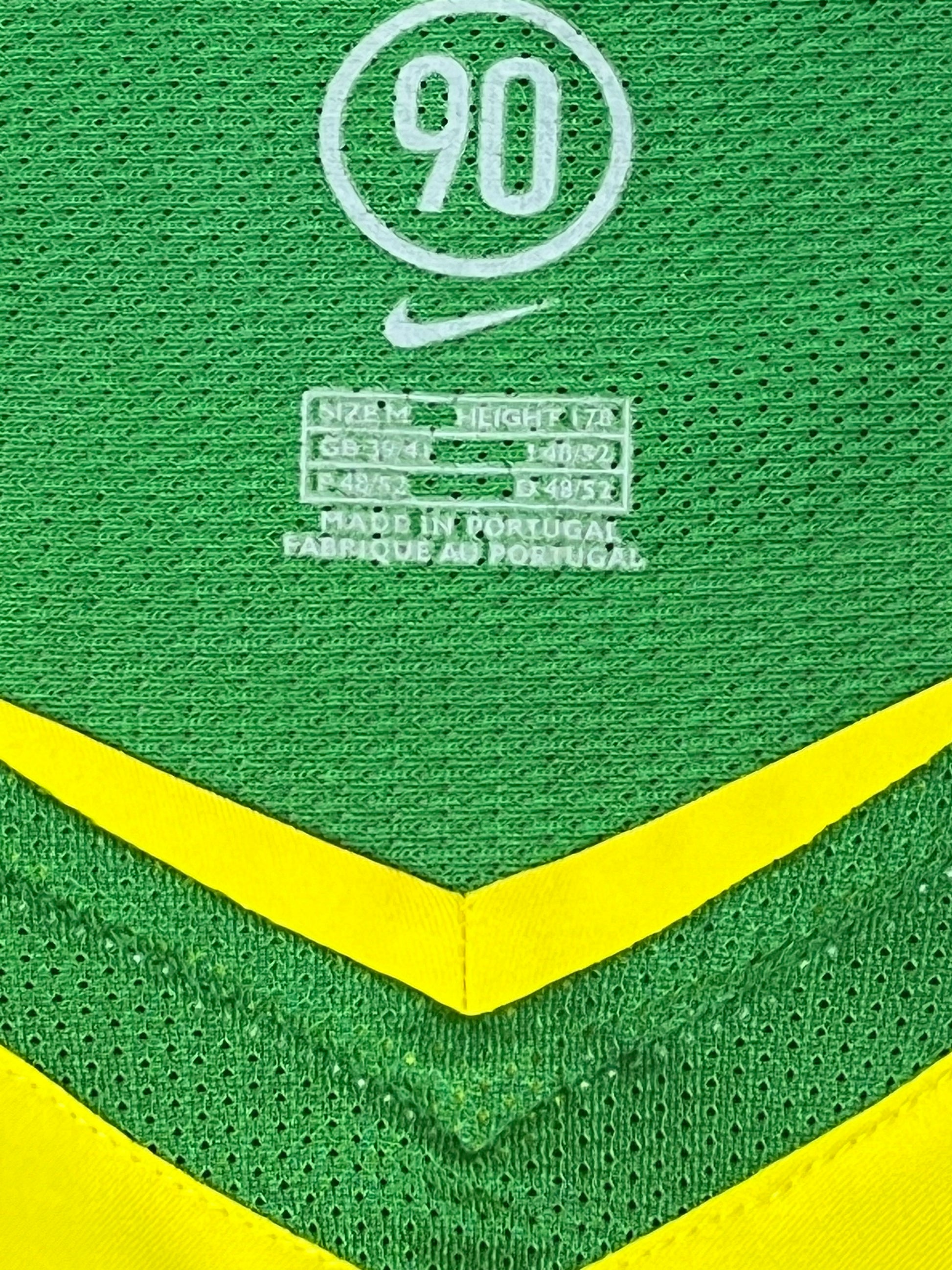 vintage Nike Brasil 2004 home jersey {M}