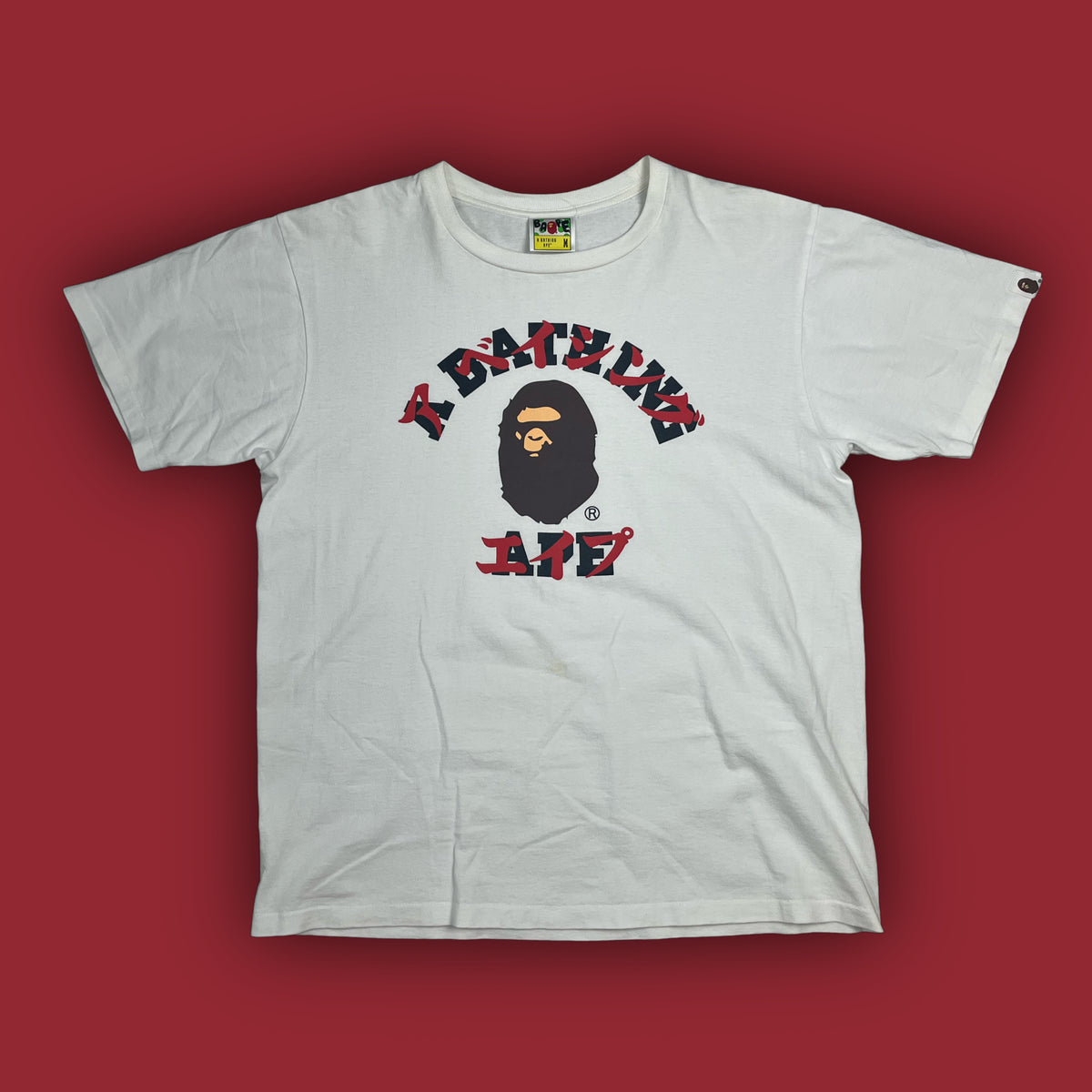 vintage BAPE a bathing ape t-shirt {M}