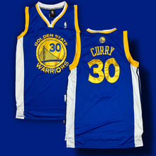 Charger l&#39;image dans la galerie, vintage Golden State Warriors CURRY 30 NBA official jersey {M-L}
