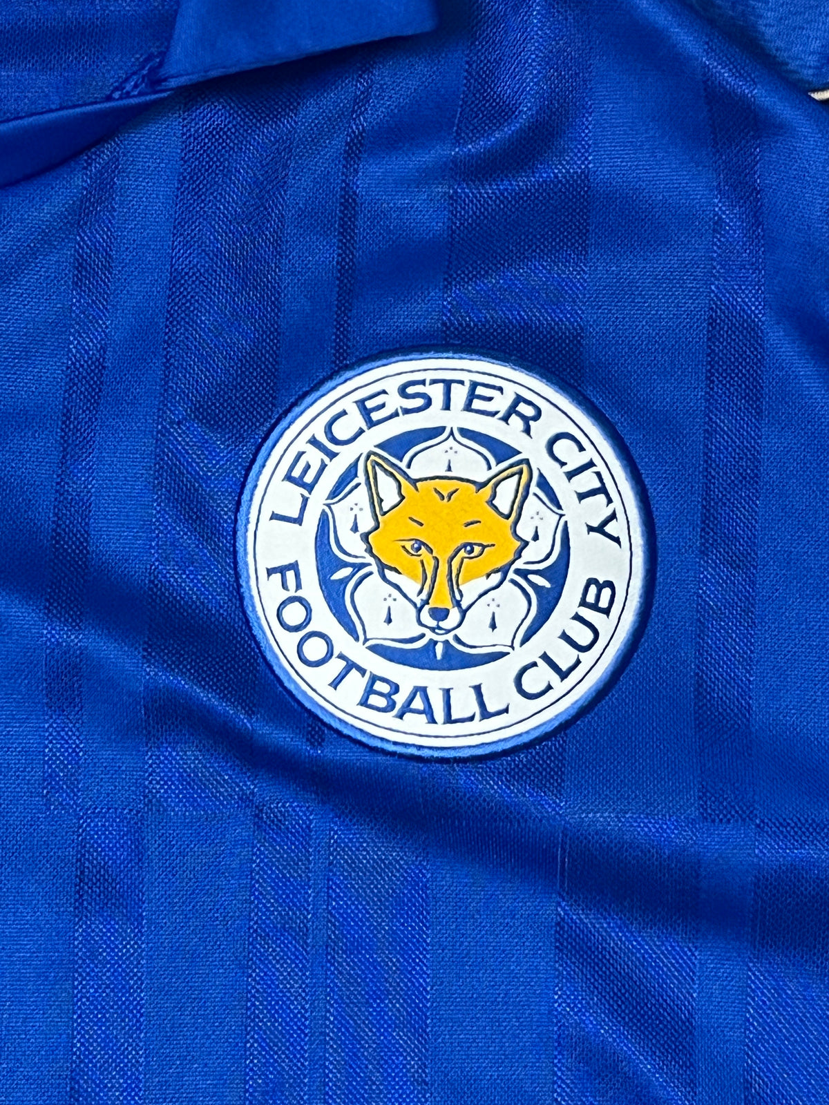 vintage Puma Leicester City VARDY 9 2015-2016 home jersey {L}