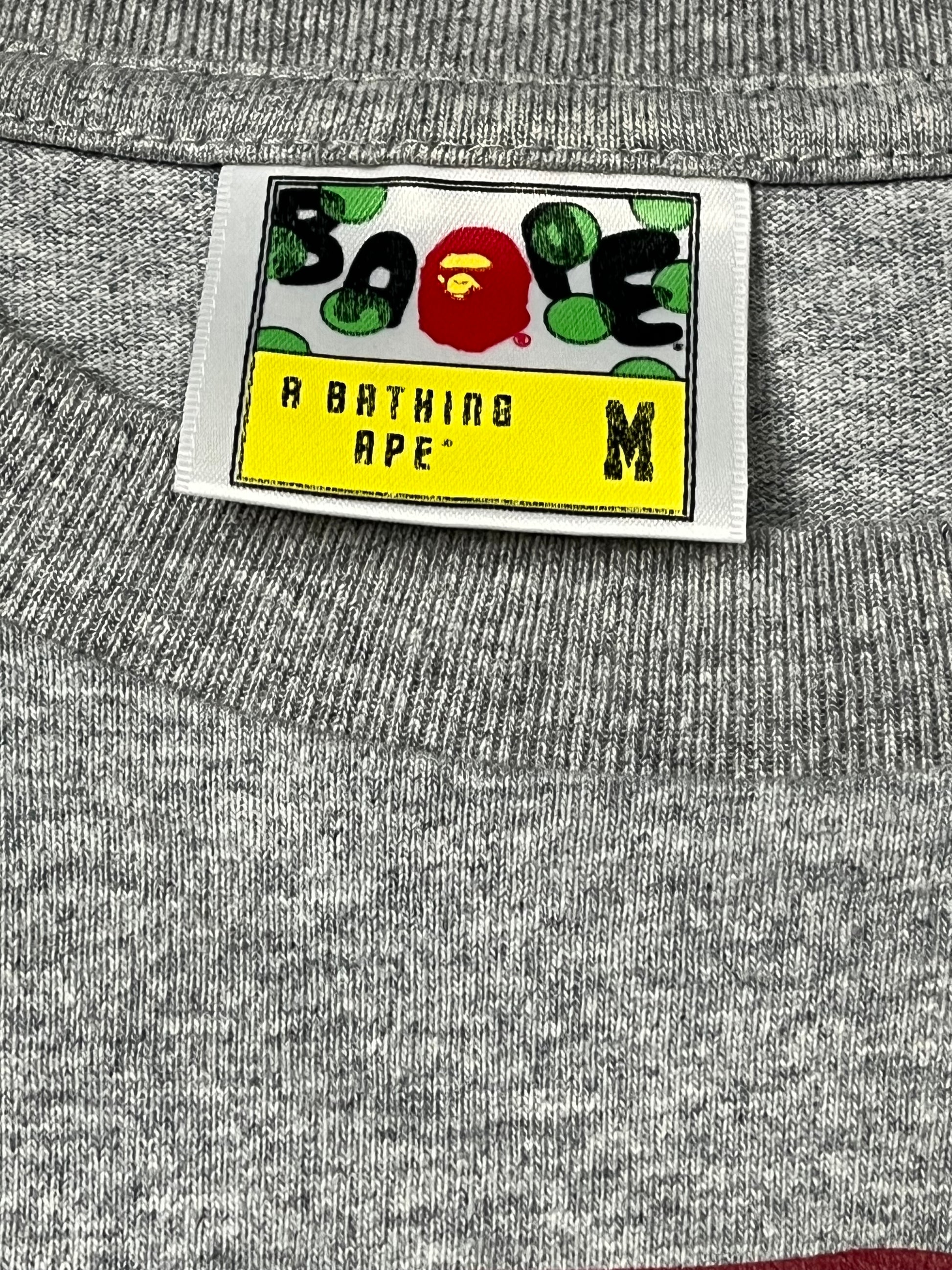 vintage BAPE a bathing ape t-shirt {M-L}