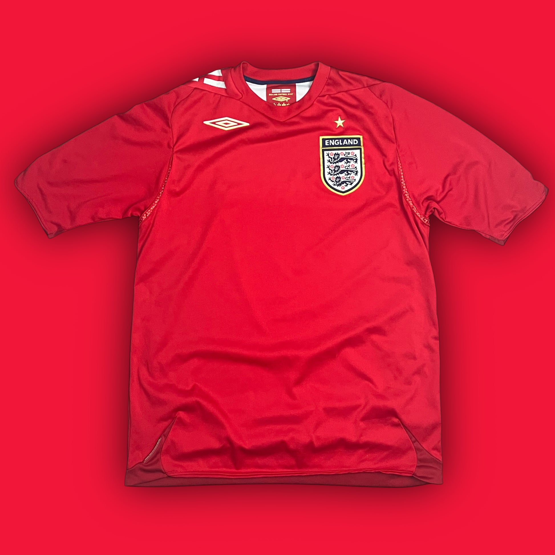 vintage England Umbro 2006 away jersey {M}