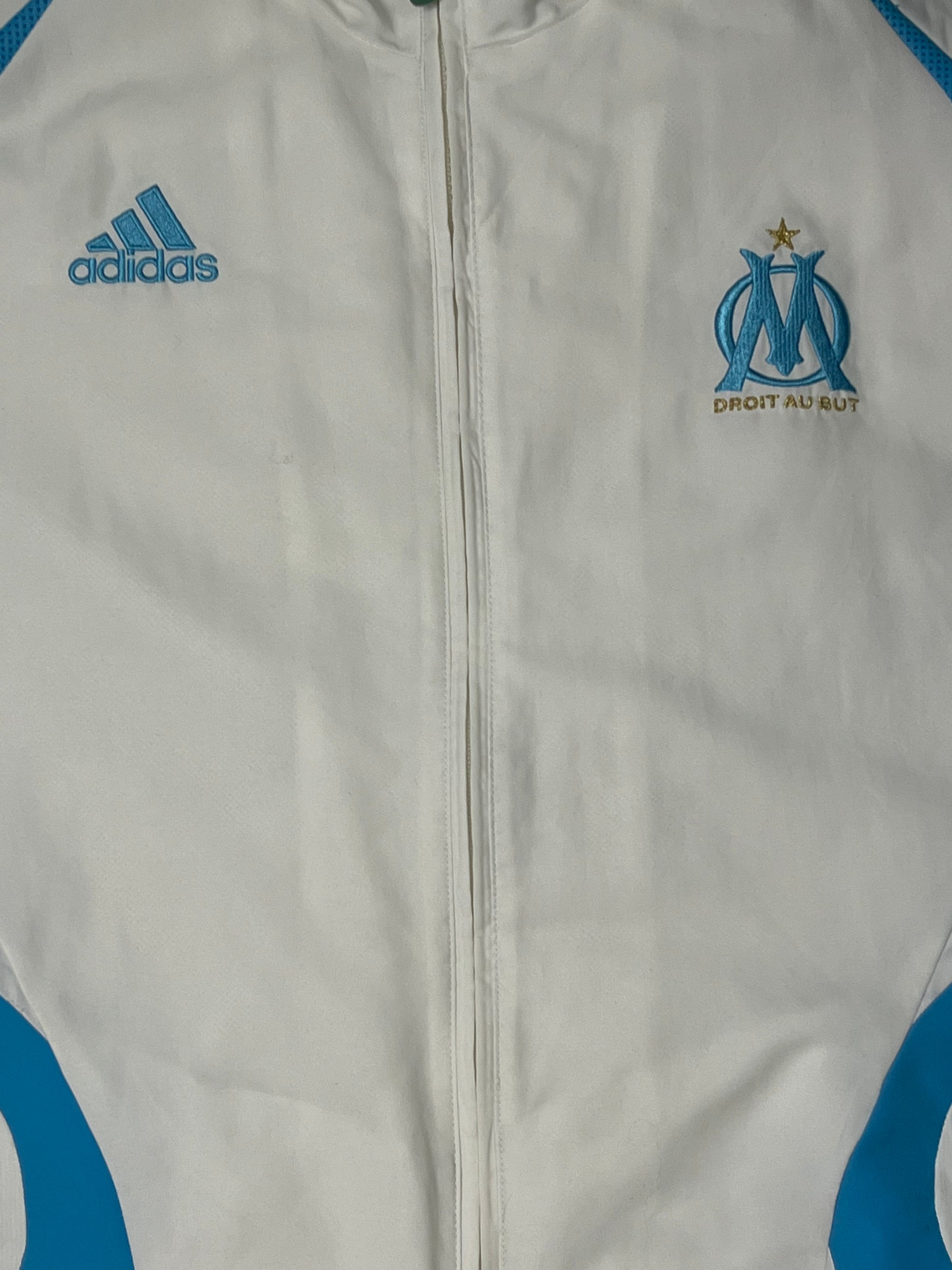 vintage Adidas Olympique Marseille windbreaker {XL}