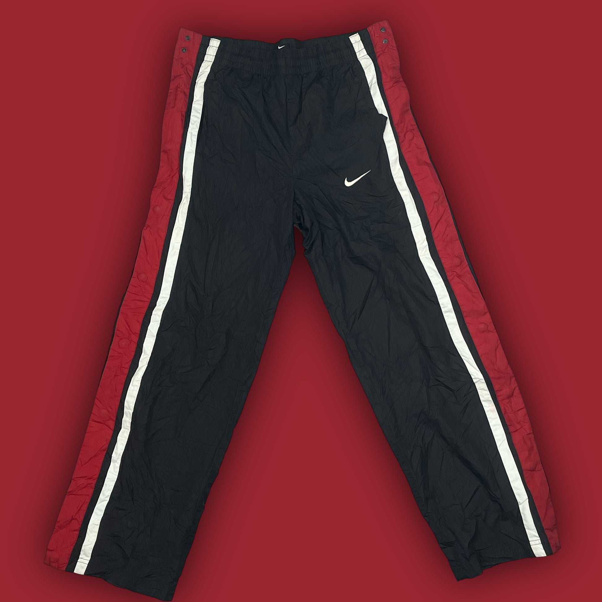 vintage Nike trackpants buttonpants {M}