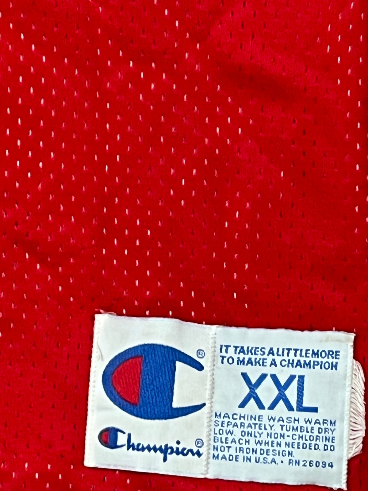 vintage Champion Chicago Bulls trainingsjersey {XL}