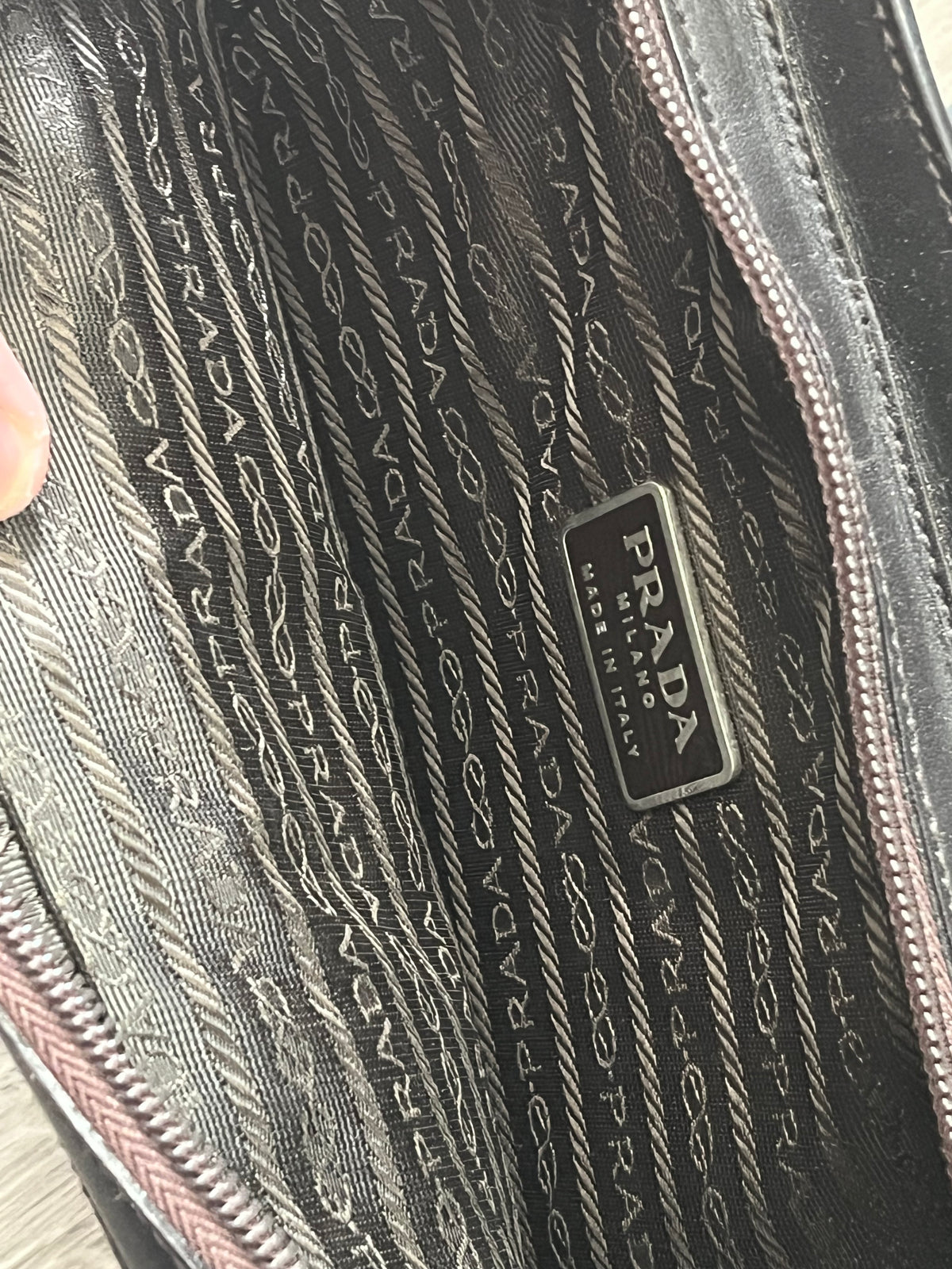 vintage Prada slingbag