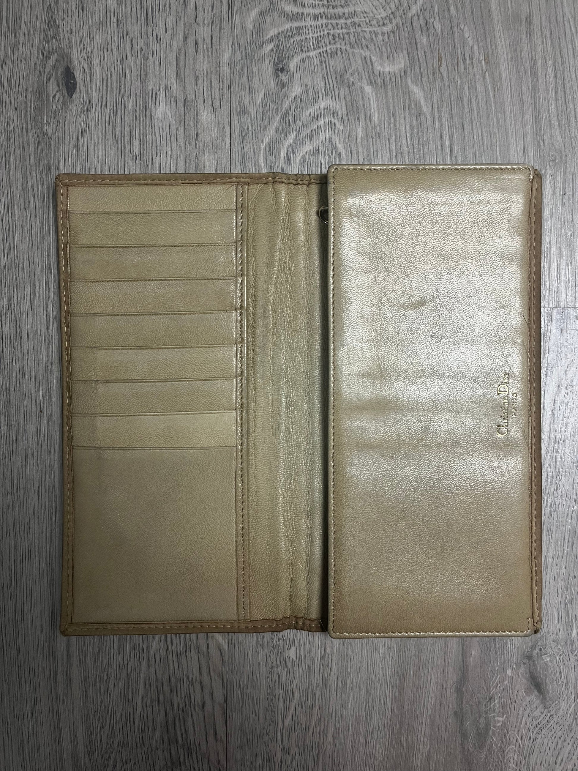 vintage Christian Dior wallet