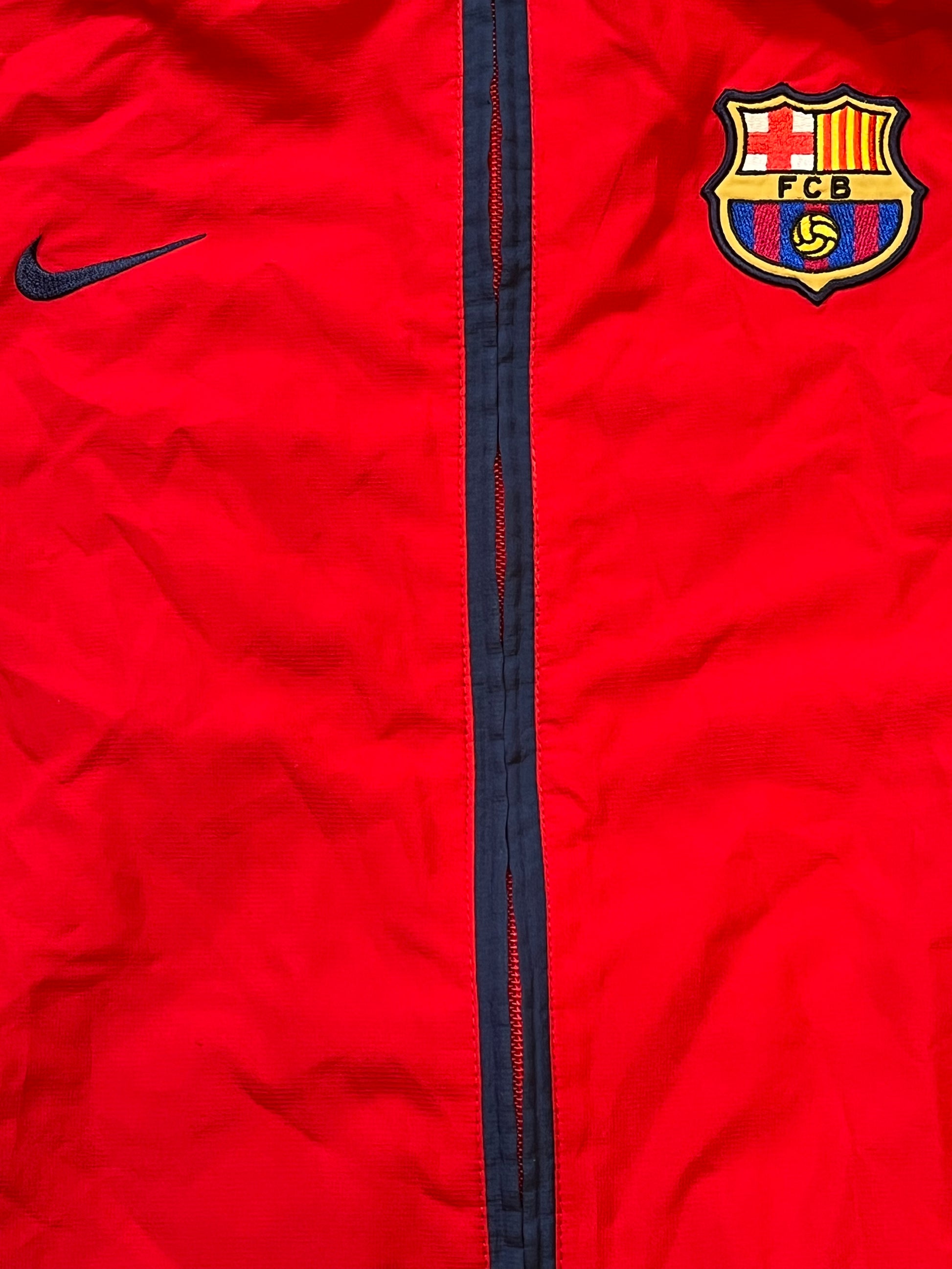 vintage Nike Fc Barcelona windbreaker {S-M}