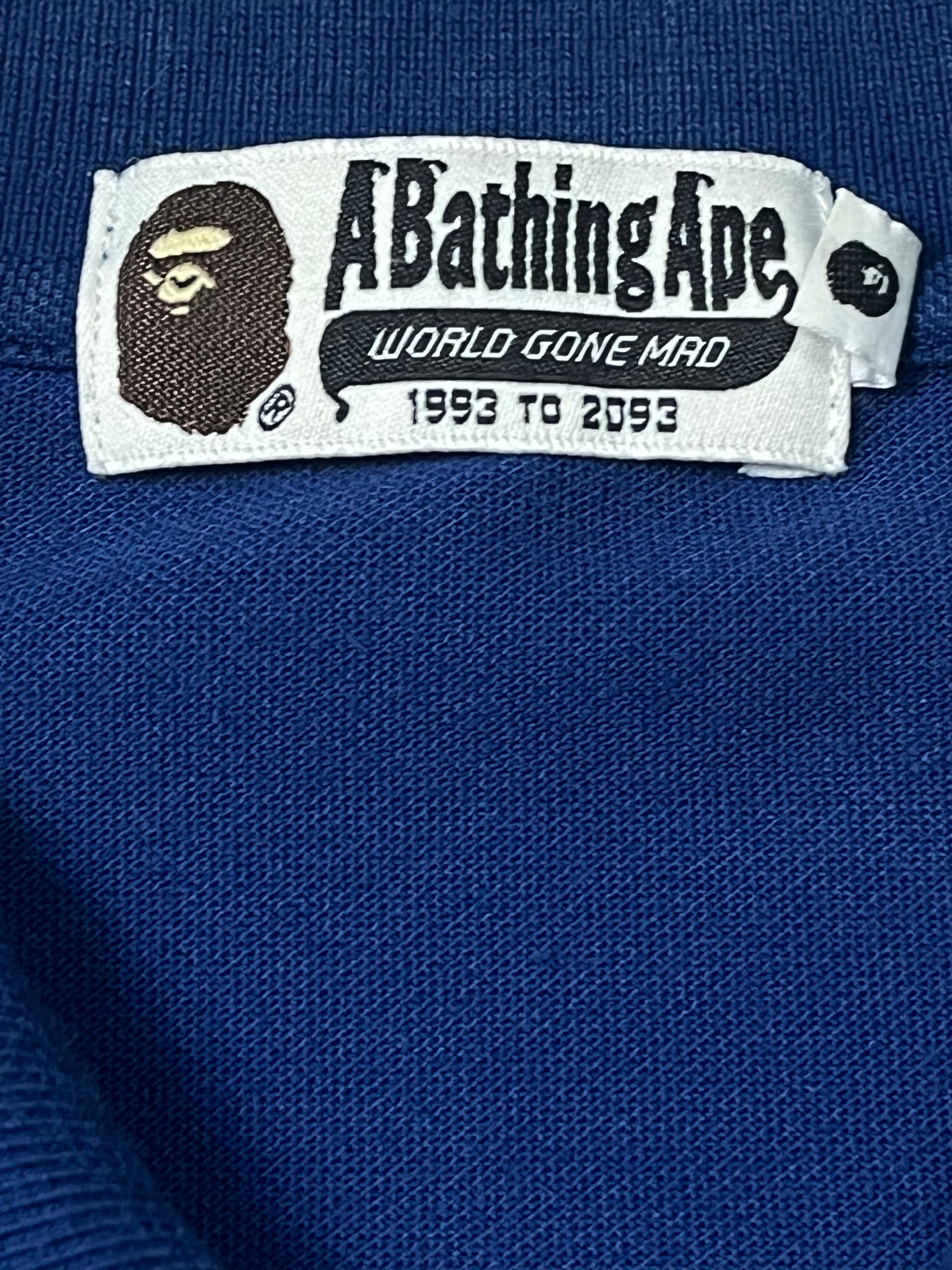 vintage BAPE a bathing ape polo