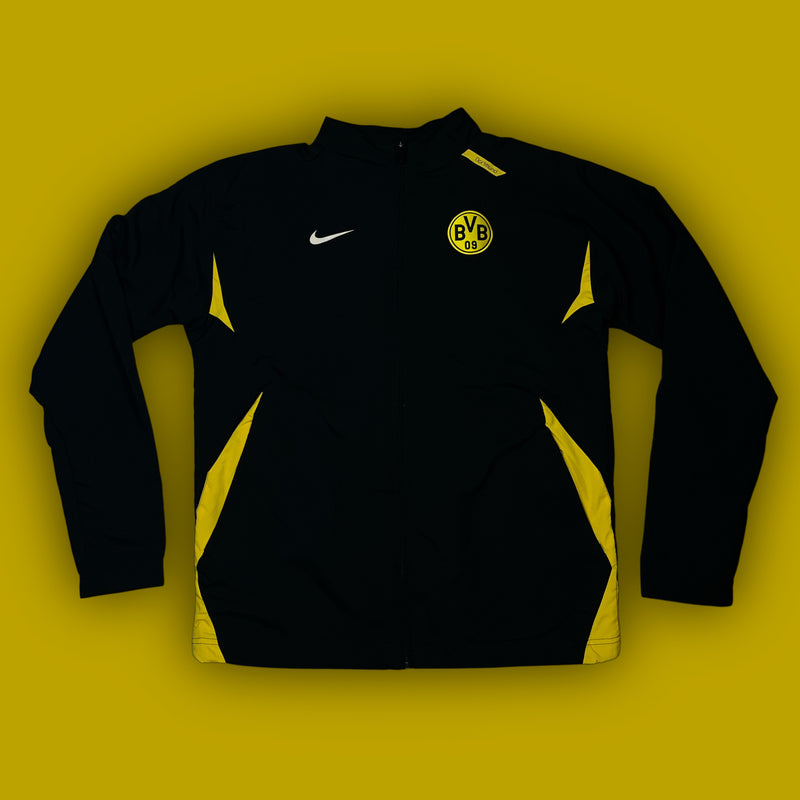 vintage Nike BVB Dortmund windbreaker {L-XL}