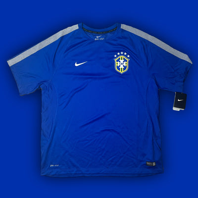 vintage Nike Brasil jersey training-set 2014 DSWT {XL}