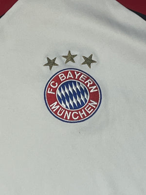 vintage Adidas Fc Bayern Munich trainingsjersey {L}