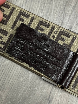 vintage Fendi reversible/wendebar belt