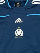 Load image into Gallery viewer, vintage Adidas Olympique Marseille halfzip windbreaker {M}
