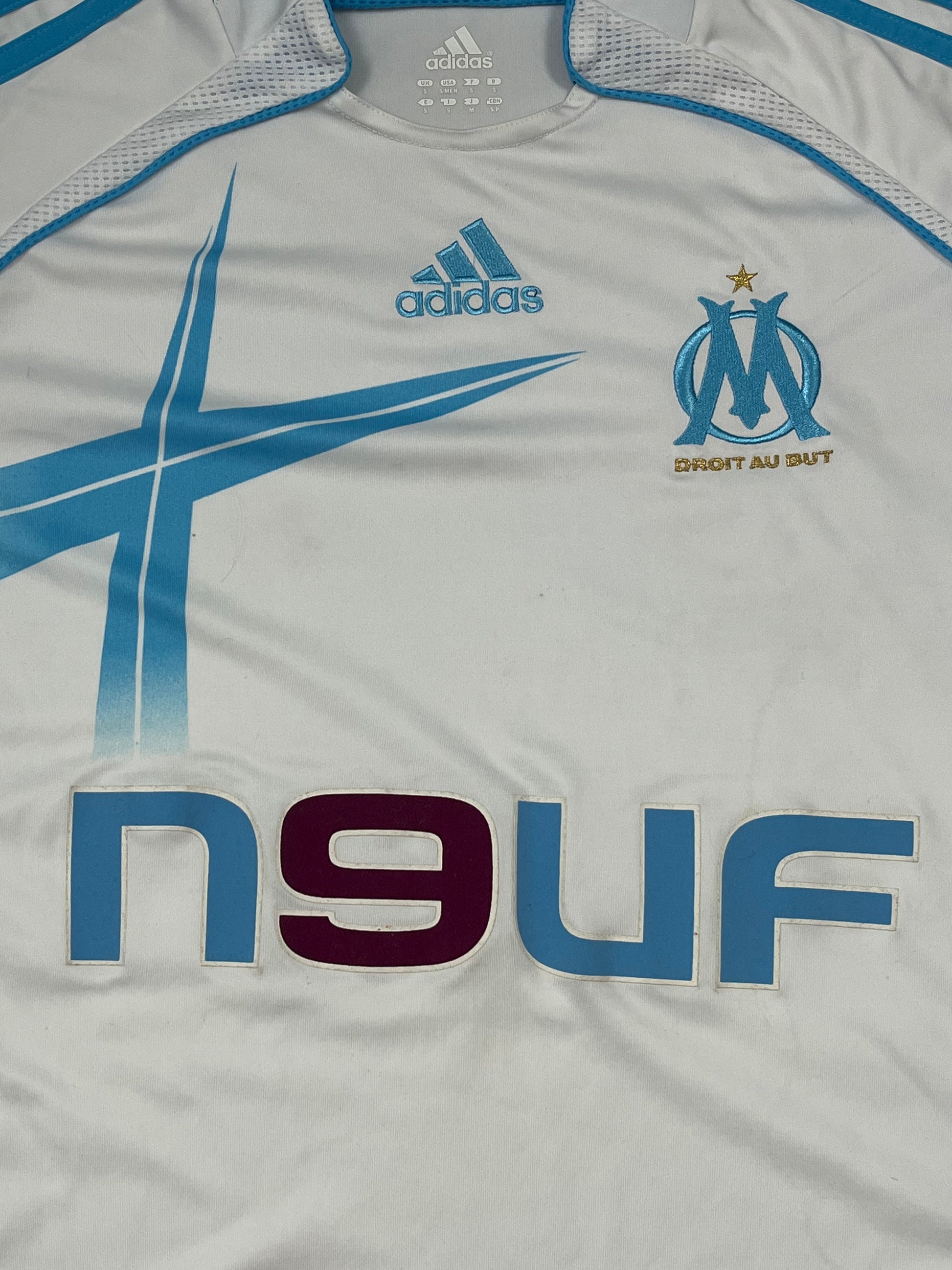 vintage Adidas Olympique Marseille 2006-2007 home jersey