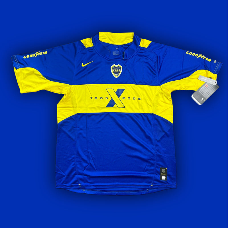 vintage Nike Boca Juniors 2005-2006 home jersey DSWT {S}