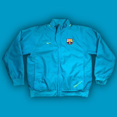 vintage Nike Fc Barcelona windbreaker {XL}