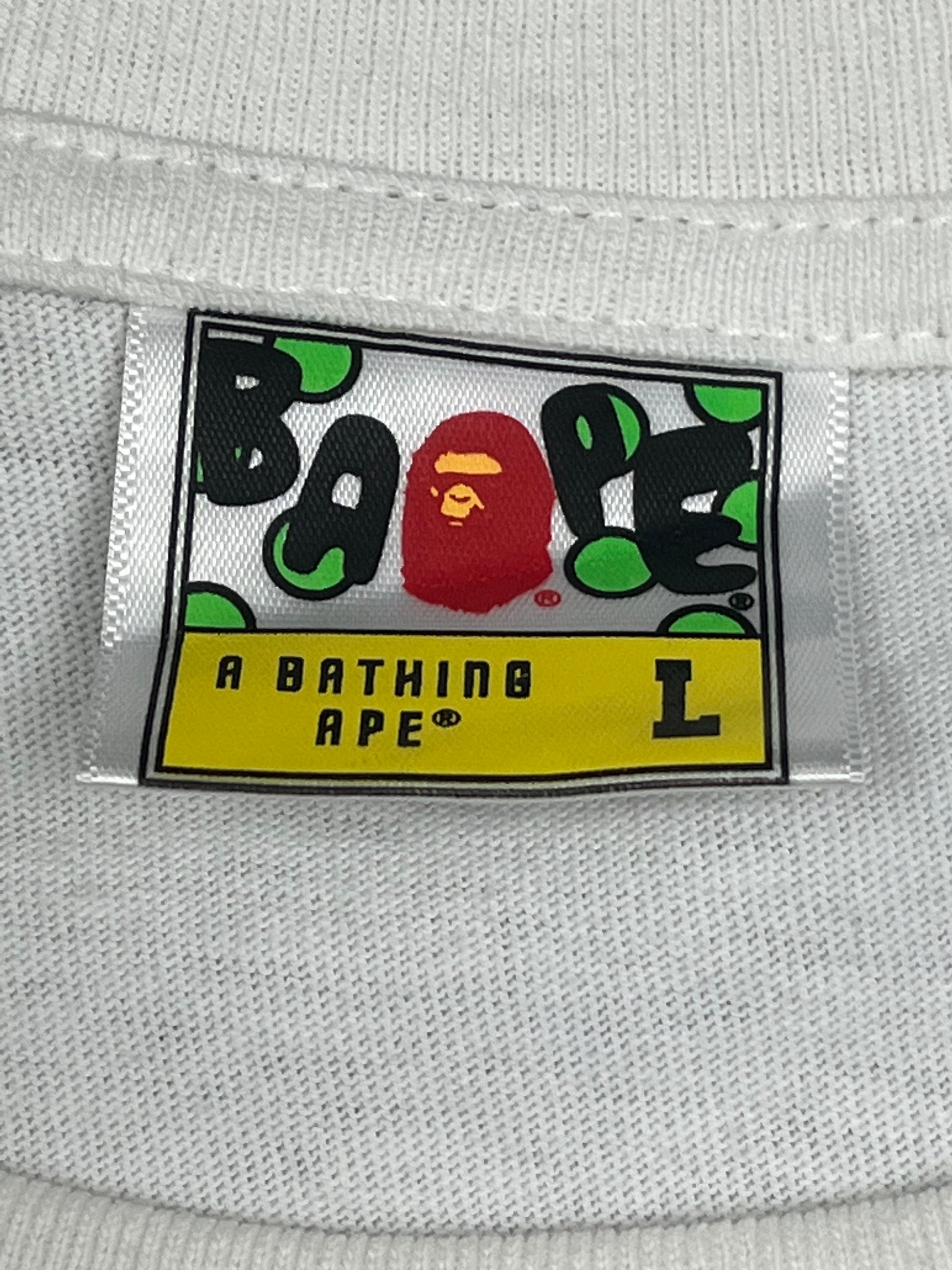 vintage BAPE a bathing ape t-shirt {L}