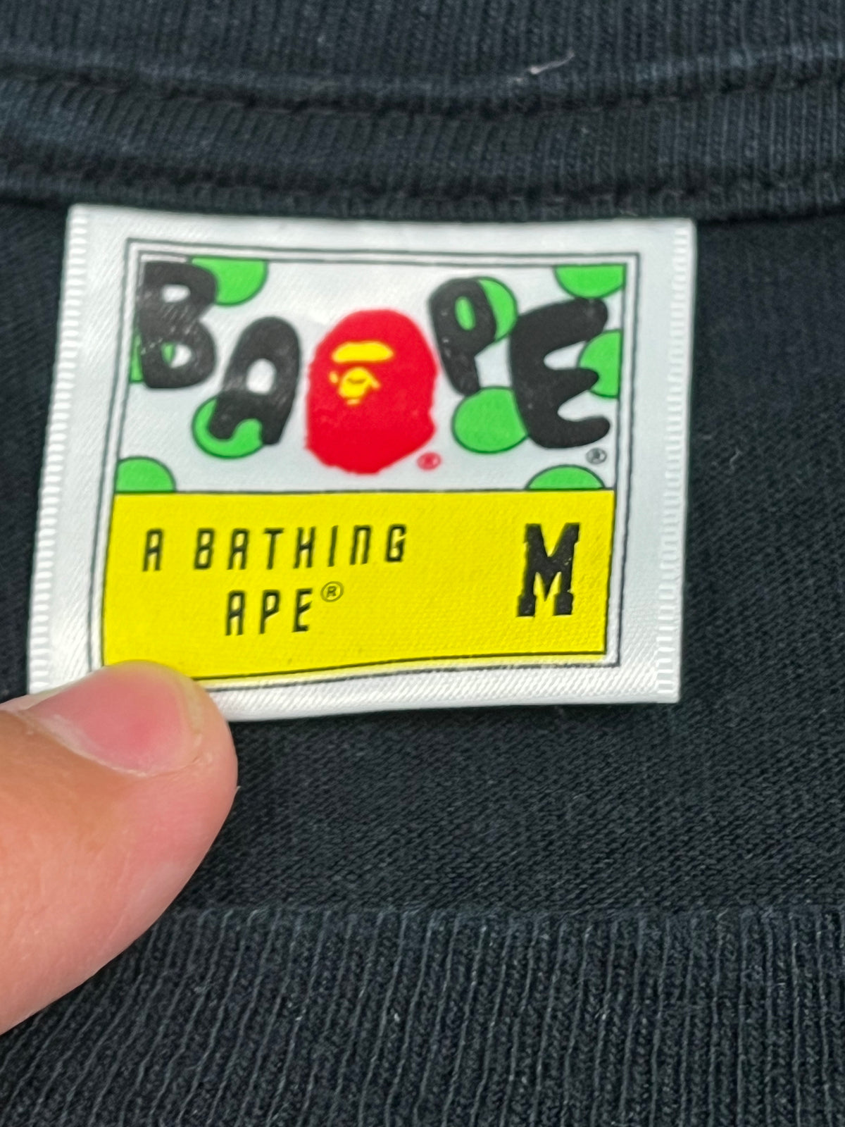 vintage BAPE a bathing ape t-shirt {M}
