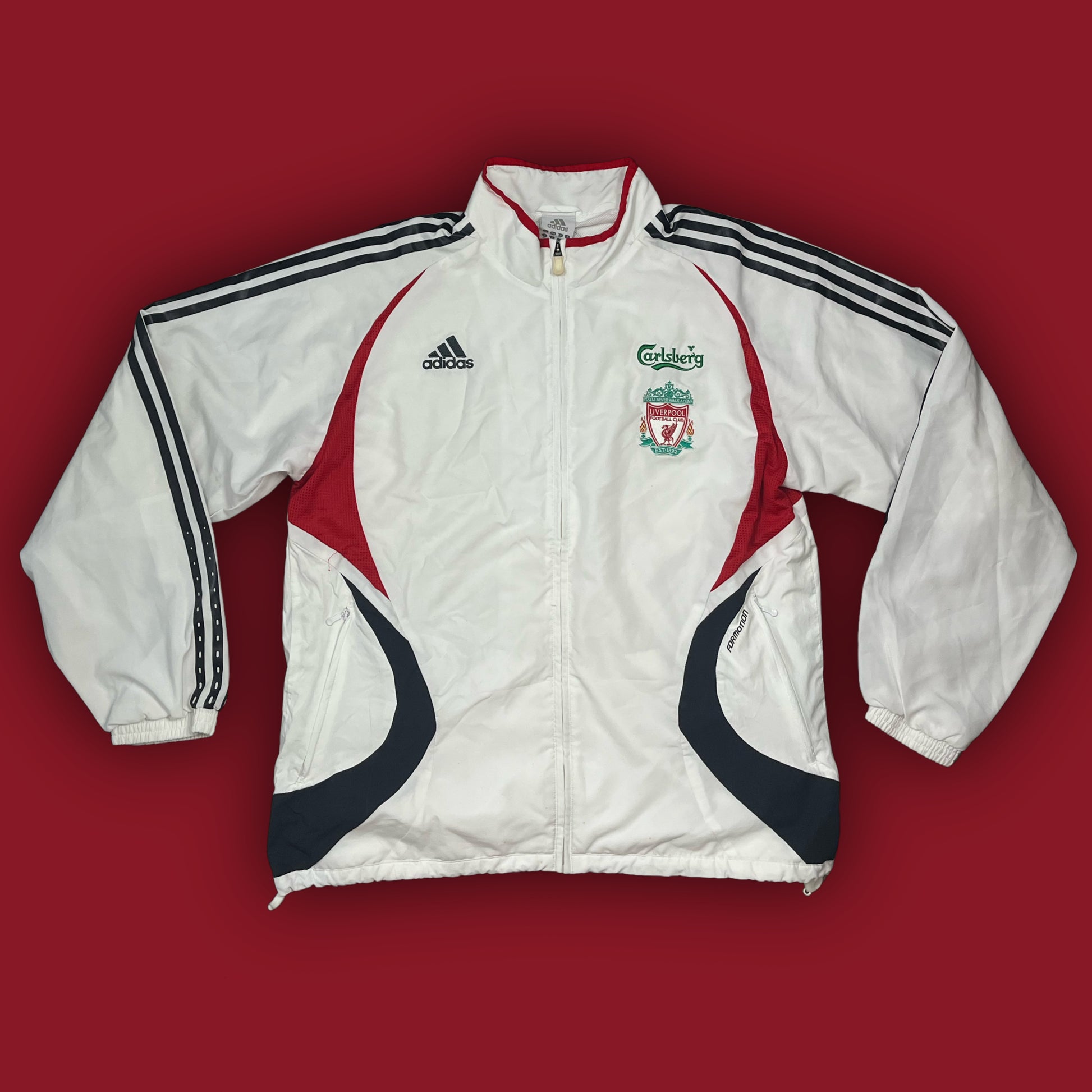 vintage Adidas Fc Liverpool windbreaker