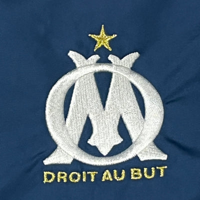 vintage Adidas Olympique Marseille halfzip windbreaker {XL-XXL}