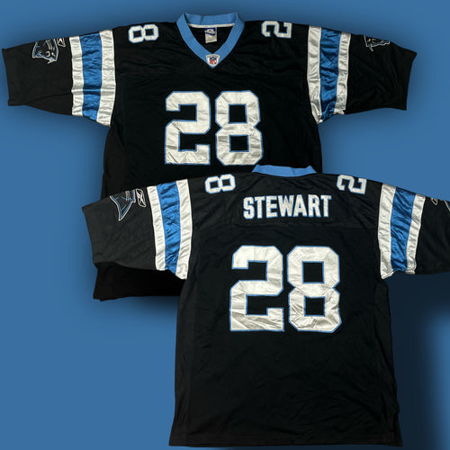 vintage NFL Carolina Panther STEWART 28