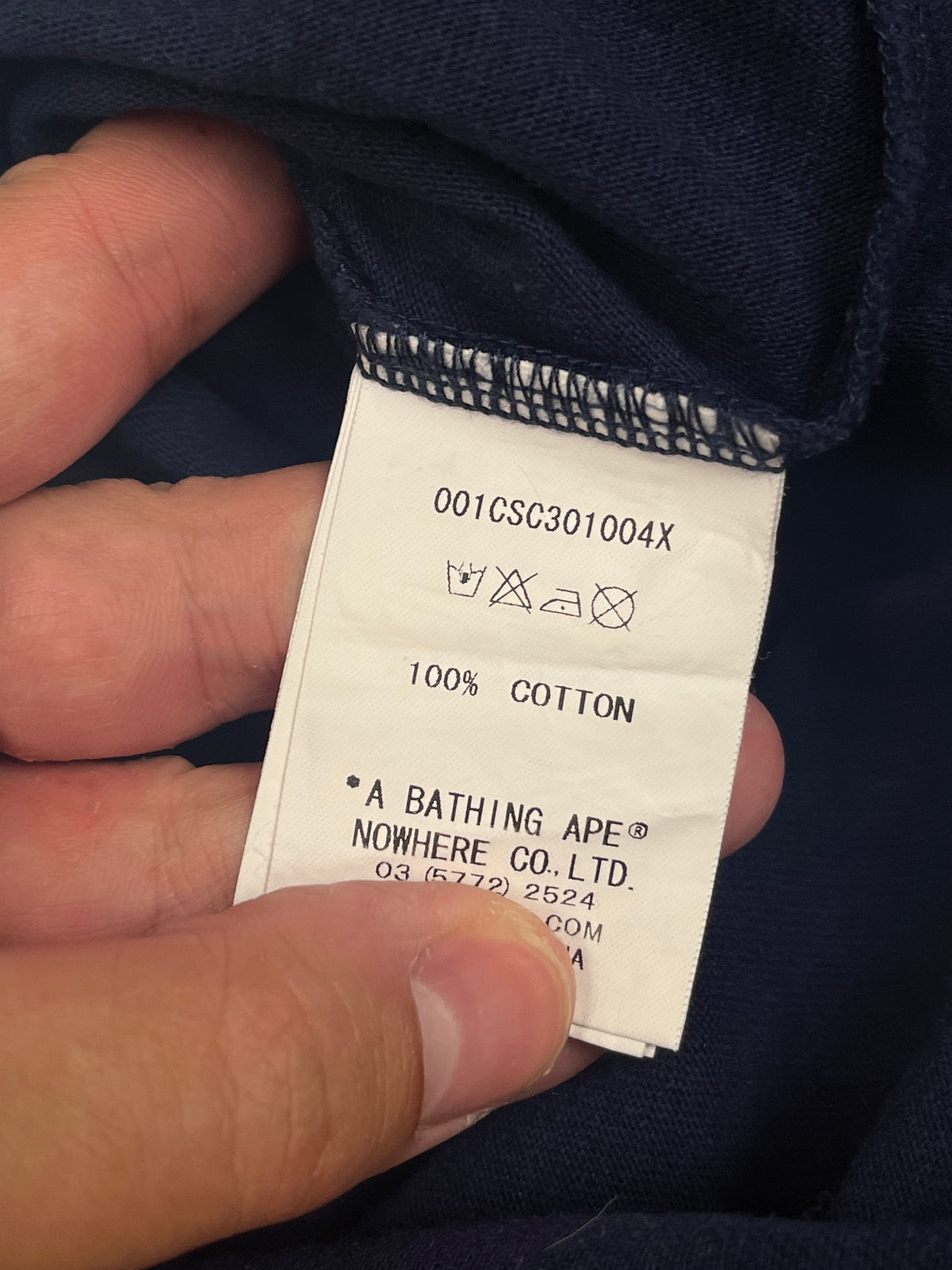 vintage BAPE a bathing ape t-shirt {S}
