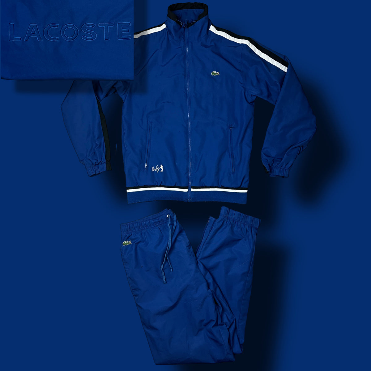 vintage Lacoste X Andy Roddick tracksuit {M}