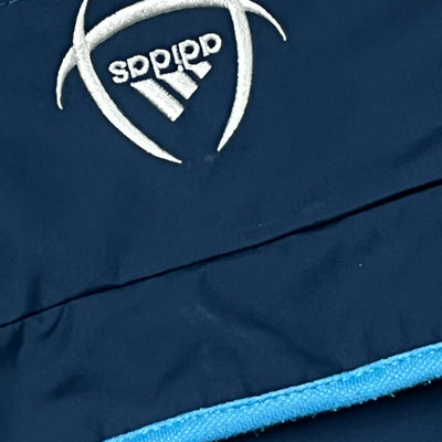 vintage Adidas Olympique Marseille halfzip windbreaker {XL-XXL}