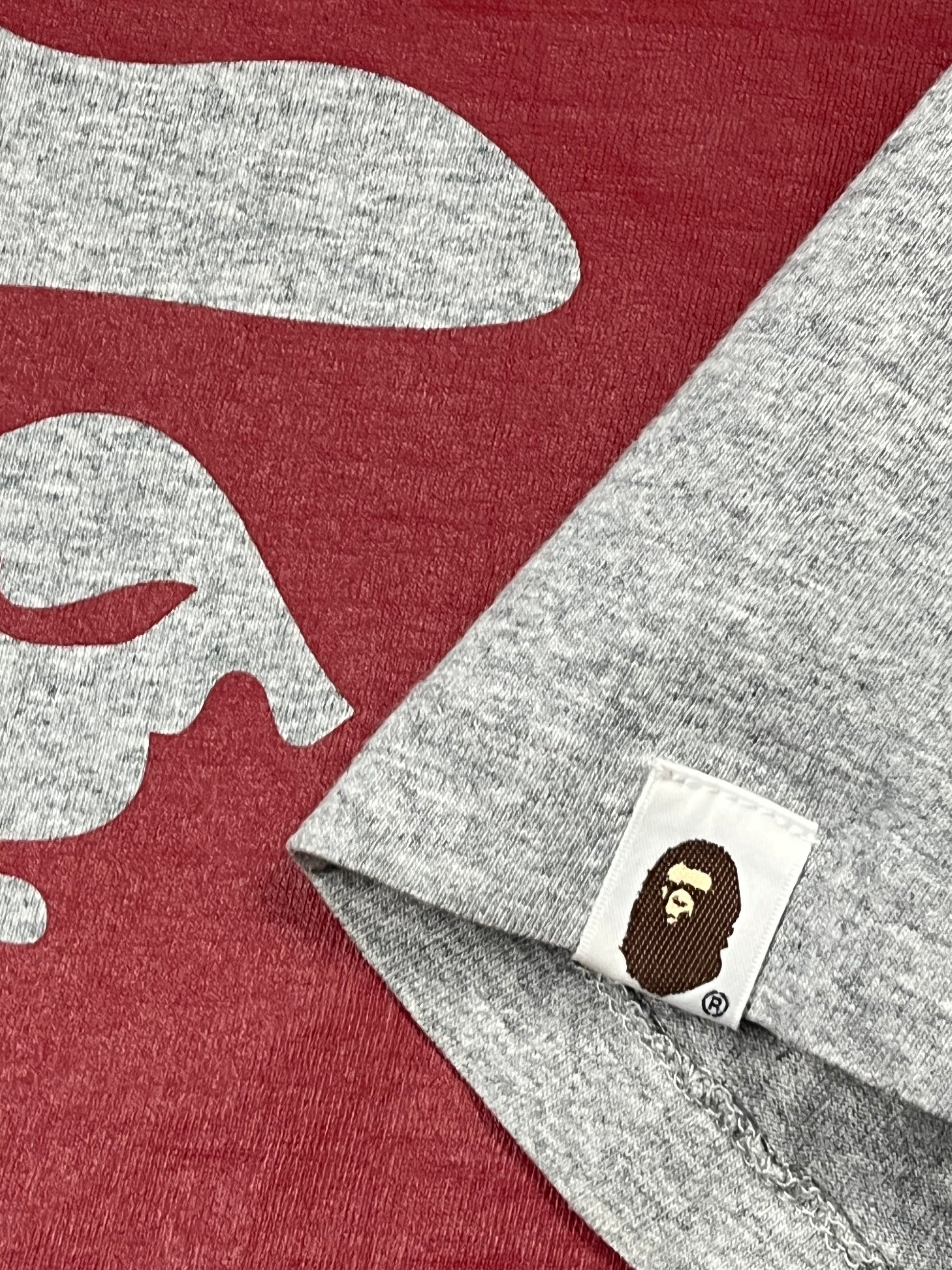 vintage BAPE a bathing ape t-shirt {M-L}