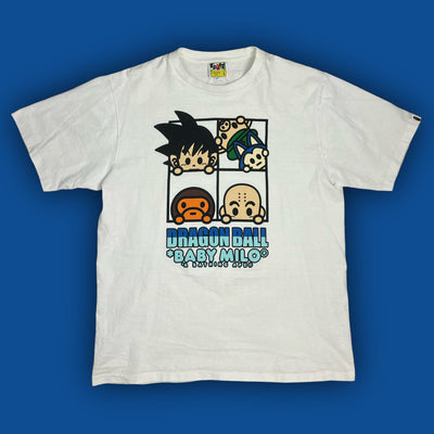 vintage BAPE a bathing ape t-shirt X DRAGON BALL {L}