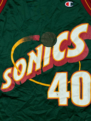 vintage Champion Seatle Sonics KEMP 40 {M}