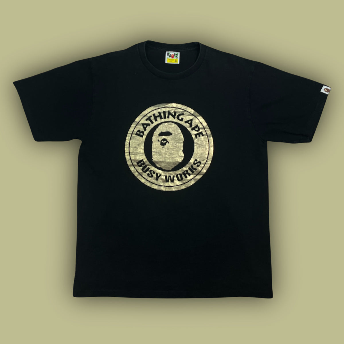 vintage BAPE a bathing ape t-shirt {XL}