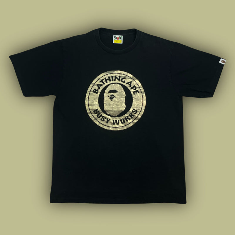 vintage BAPE a bathing ape t-shirt {XL}
